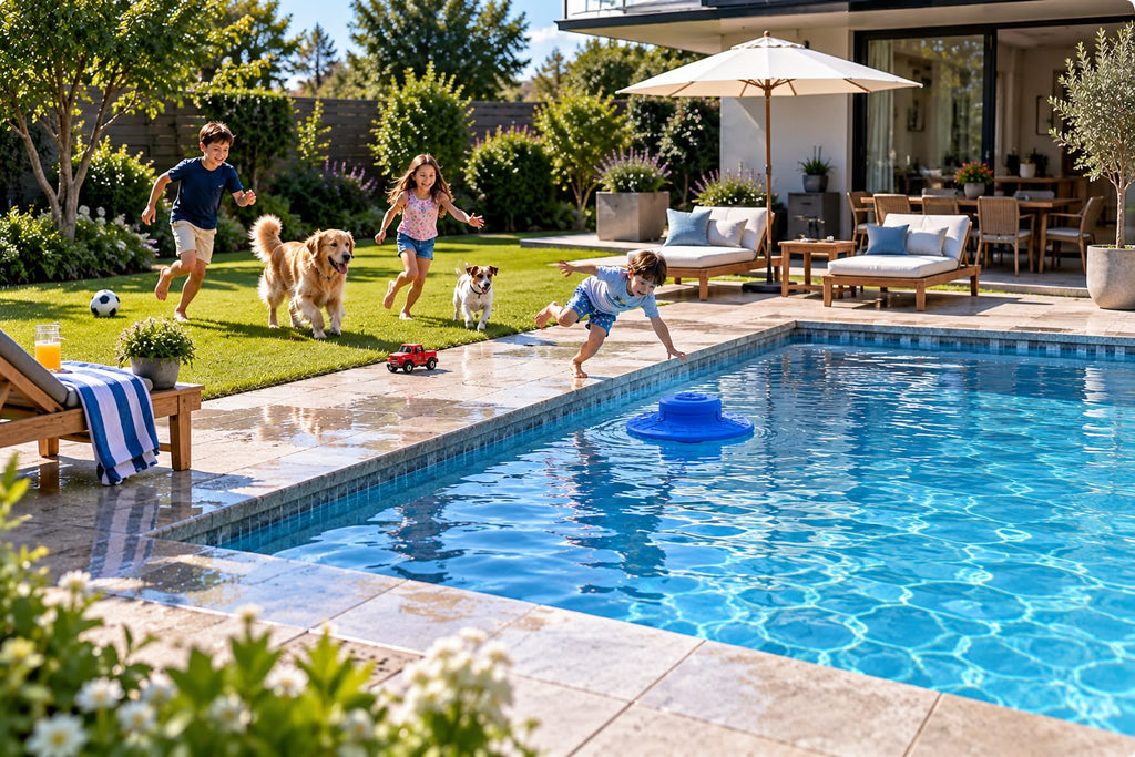 Alarma flotante de piscina