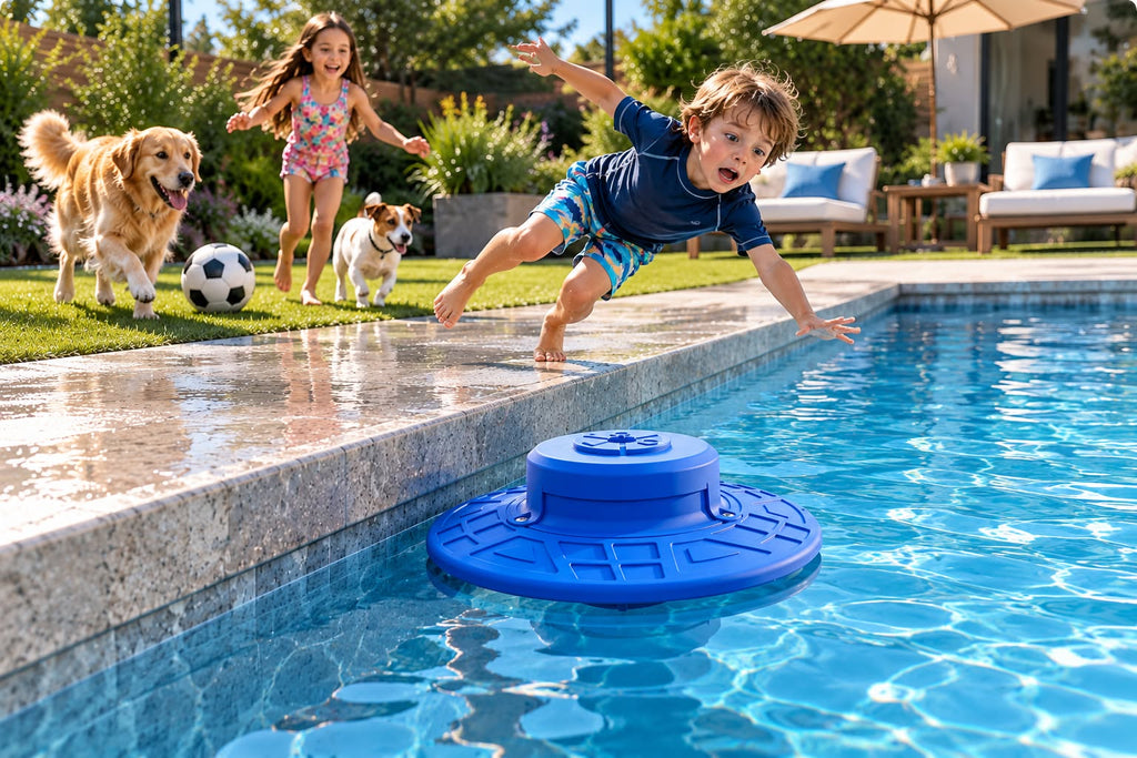 Alarma flotante de piscina
